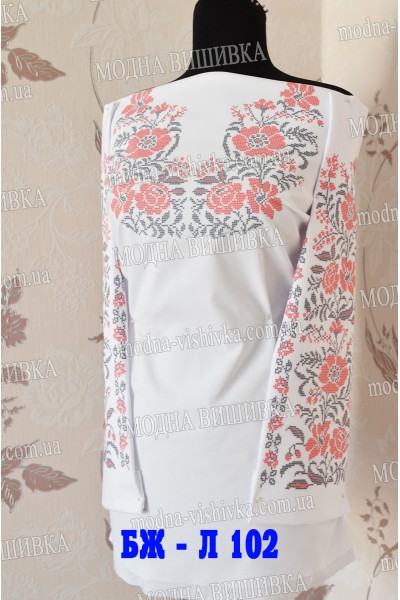 Заготовка під вишивку "Сорочка жіноча БЖ Л 102"