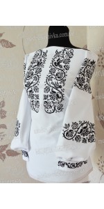 Заготовка з машинною вишивкою "Сорочка жіноча БЖ 138"