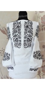 Заготовка з машинною вишивкою "Сорочка жіноча БЖ 138"