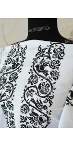 Заготовка з машинною вишивкою "Сорочка жіноча БЖ 138"