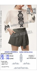 Заготовка під вишивку "Сукня жіноча СЖ 146"