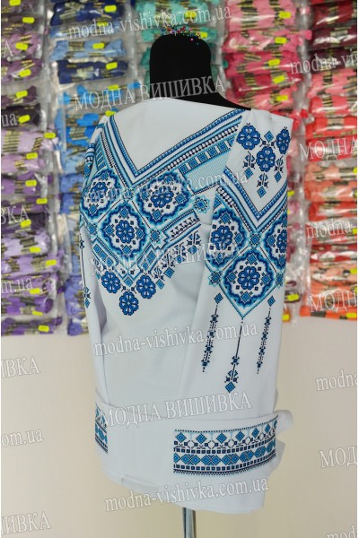 Заготовка з машинною вишивкою "Сорочка жіноча БЖ 060-4"