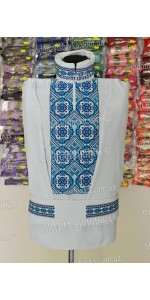 Заготовка з машинною вишивкою "Сорочка чоловіча СЧ 060-4"