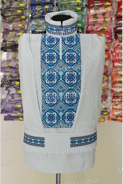 Заготовка з машинною вишивкою "Сорочка чоловіча СЧ 060-4"