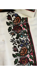 Заготовка з машинною вишивкою "Сорочка чоловіча СЧ 086"