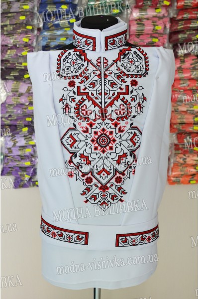 Заготовка з машинною вишивкою "Сорочка чоловіча СЧ 058 інд"