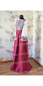 Заготовка з машинною вишивкою "Сорочка жіноча БЖ 115"