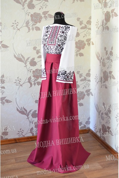 Заготовка з машинною вишивкою "Сорочка жіноча БЖ 115"