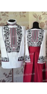 Заготовка з машинною вишивкою "Сорочка жіноча БЖ 115"