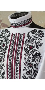 Заготовка з машинною вишивкою "Сорочка чоловіча СЧ 115"