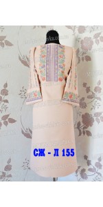 Заготовка під вишивку "Сукня жіноча СЖ Л 155"