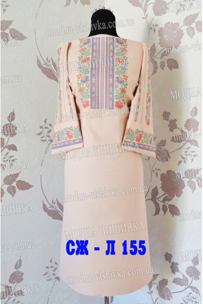 Заготовка під вишивку "Сукня жіноча СЖ Л 155"