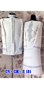 Заготовка під вишивку "Сукня жіноча СЖ Л 181"