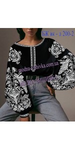 Заготовка під вишивку "Сорочка жіноча БЖ вк Л 200-2"