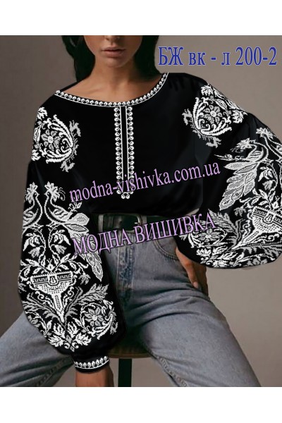 Заготовка під вишивку "Сорочка жіноча БЖ вк Л 200-2"