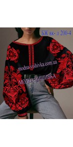 Заготовка під вишивку "Сорочка жіноча БЖ вк Л 200-4"