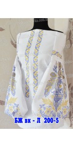 Заготовка під вишивку "Сорочка жіноча БЖ вк Л 200-5"